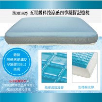 *0625每日一物*Romsey Bedding 五星級科技四季凝膠記憶枕