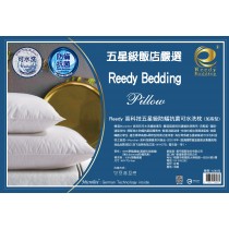 Reedy 高科技五星級防螨抗菌可水洗枕(加高型)